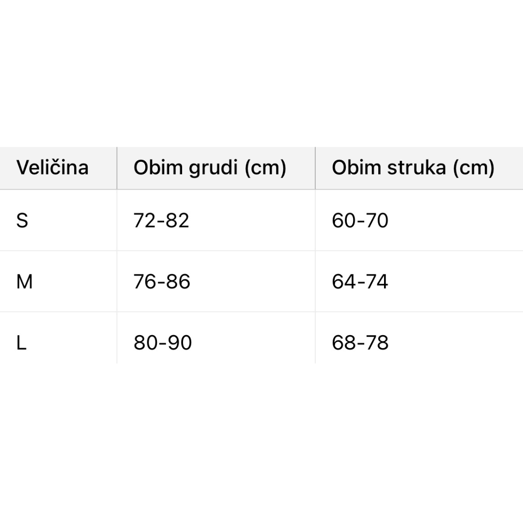Cicin kupaći kostim za oblikovanje struka