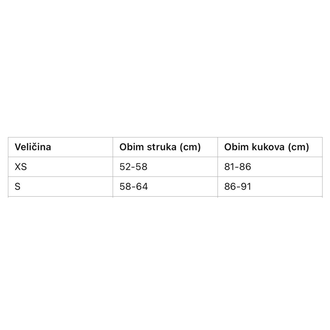 Crni lateks steznik sa duplim kaiševima i rajsfešlusom