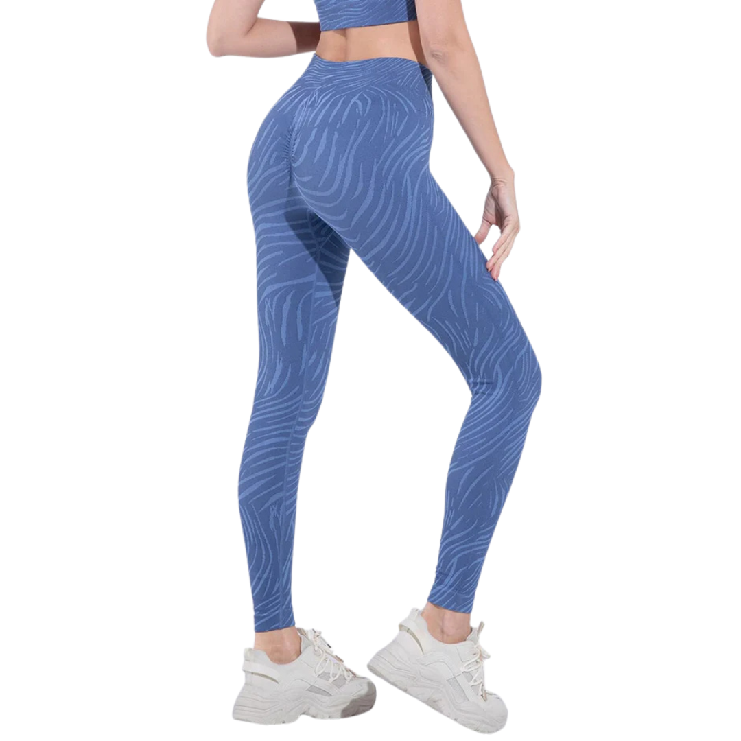 Helanke sa dugim nogavicama za fitnes i jogu