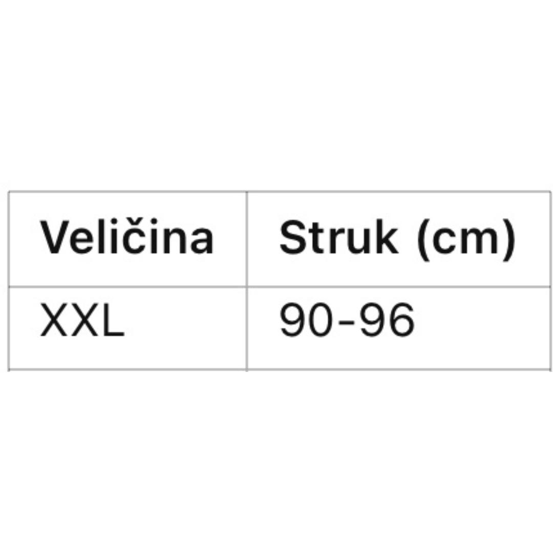 Cicin steznik sa 9 čeličnih žica (kopče i rajsfešlus)