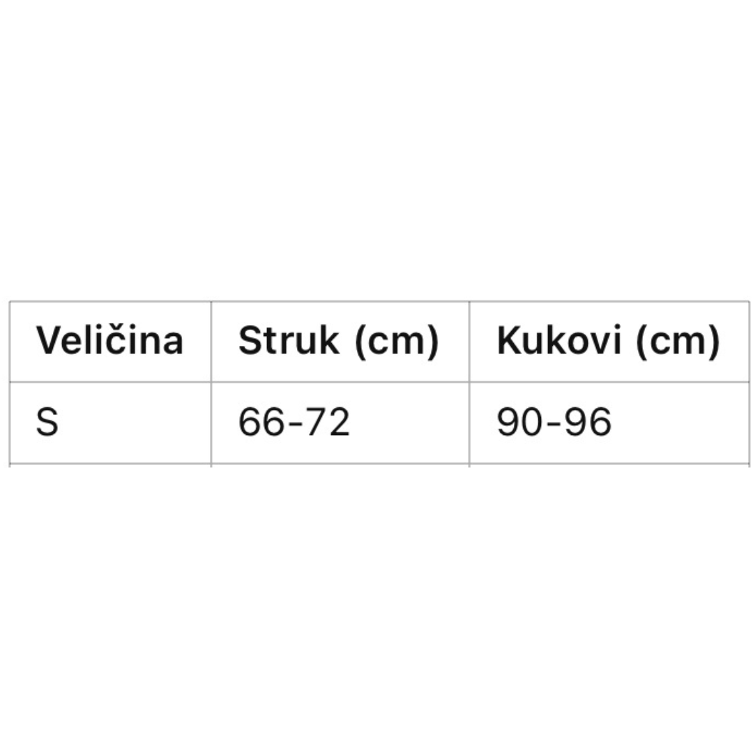 Steznik sa nogavicama iznad kolena