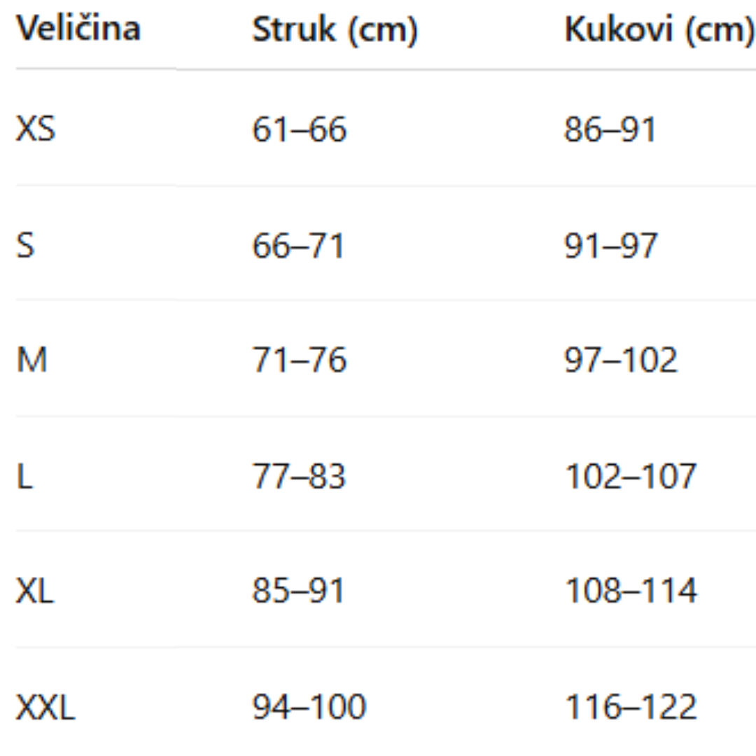 Cicin nevidljivi steznik šorc sa otvorenim ledjima