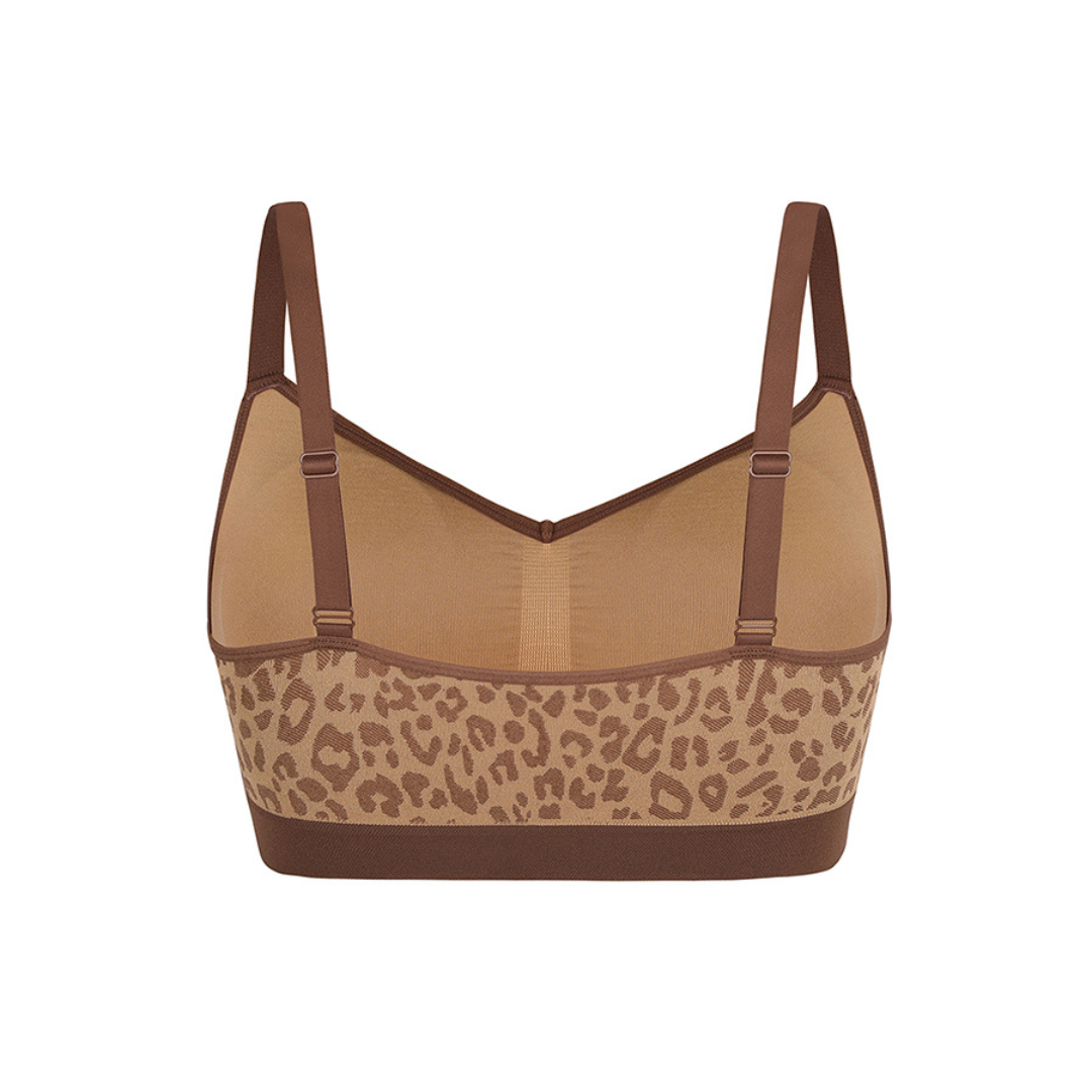 Cicin bešavni leopard brus sa podesivim bretelama