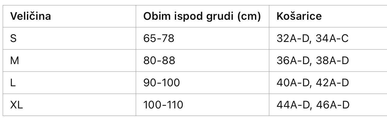 Cicin grudnjak za dojenje (2 komada)