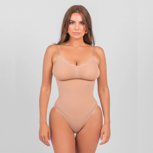 Cicin body shaper donji deo gaćice sa visokim stepenom kompresije, crna boja, oblikuje struk, stomak i grudi za savršeno pristajanje ispod odeće