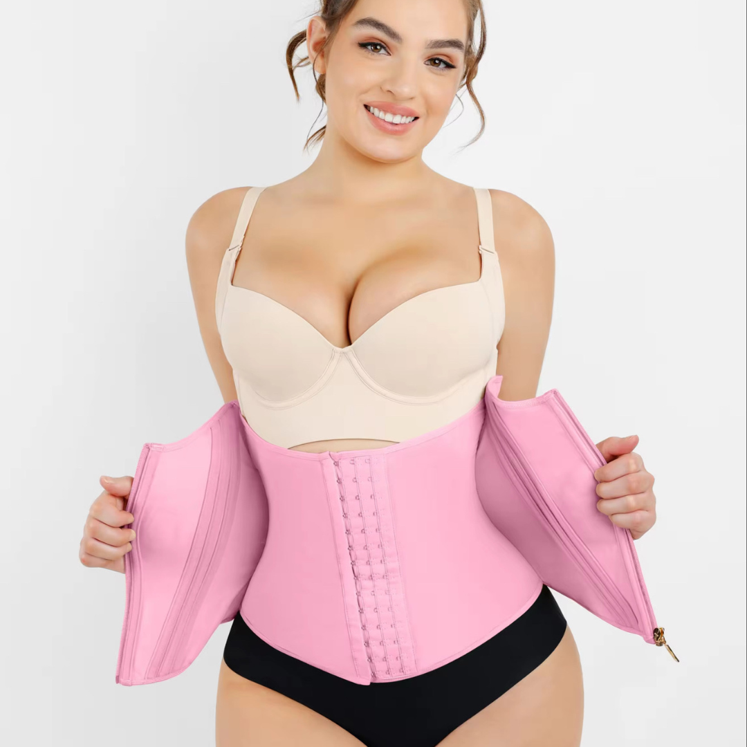 roze steznik za stomak