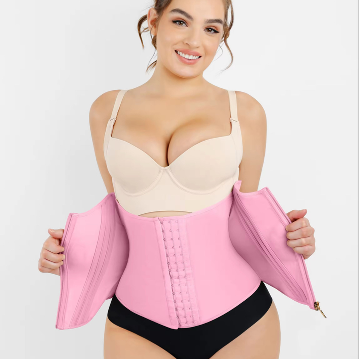 roze steznik za stomak